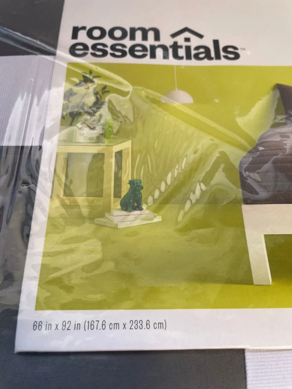 NWT Room Essentials Satin Quilt. XL/Twin Size. Charcoal Gray